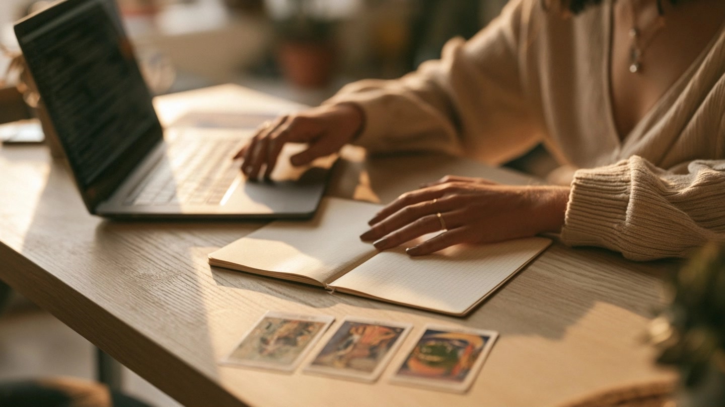 Comment interpréter un tirage tarot par mail avec recul